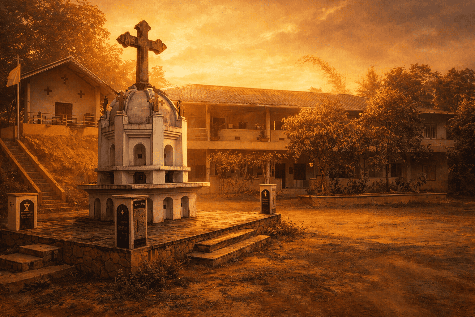 Beth Aprem Nazrani Dayra campus in Kerala